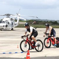鉄人レース１１００人疾走　館山わかしおトライアスロン