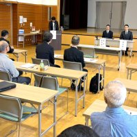 住民ら存続訴え陳述　久留里線で国交省意見聴取　君津