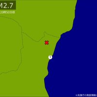 【速報】関東で地震　Ｍ2.7　震源は茨城県北部　地震が及んだ地域人口16万人