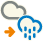 曇りのち雨
